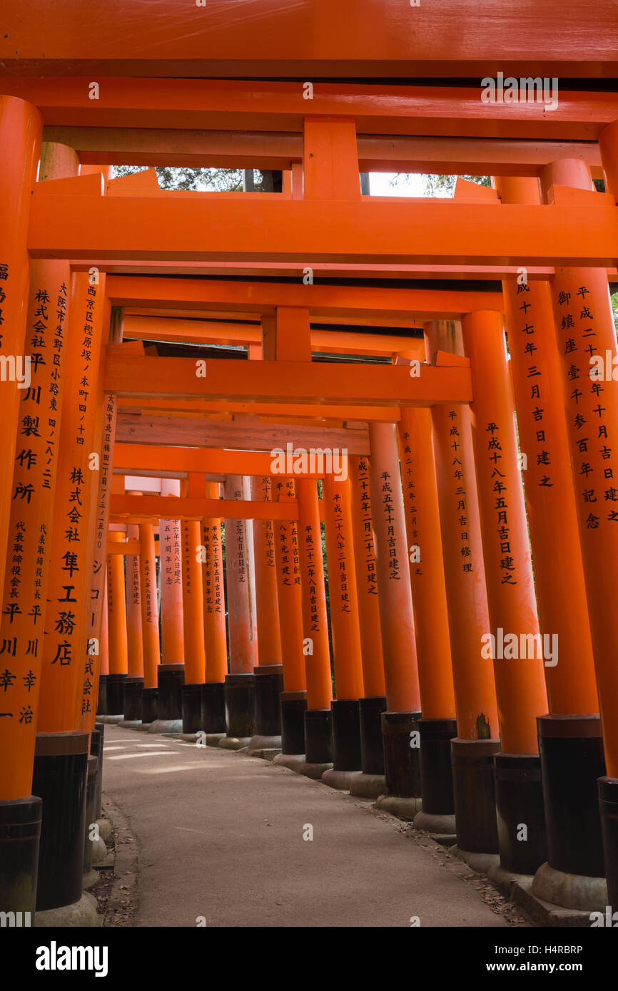 Fushimi Inari Inscription High Resolution Stock Photography And Images Alamy