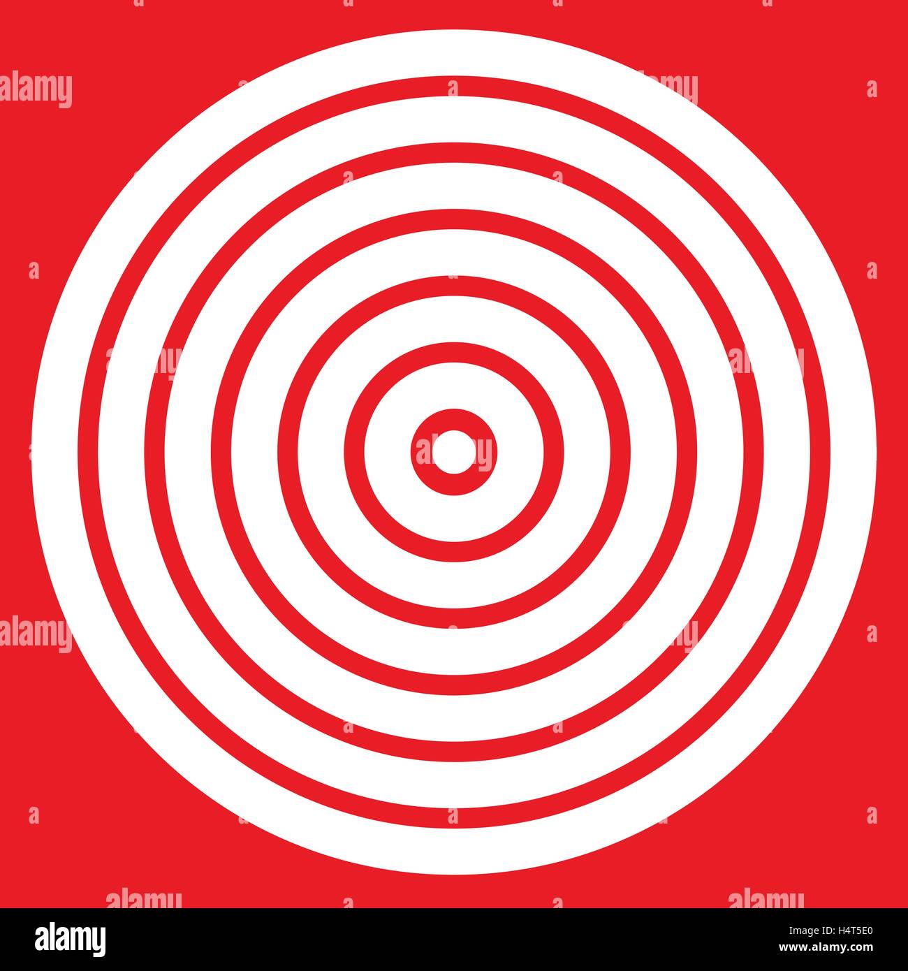 simple easy to print target mark with bullseye stock vector image art alamy