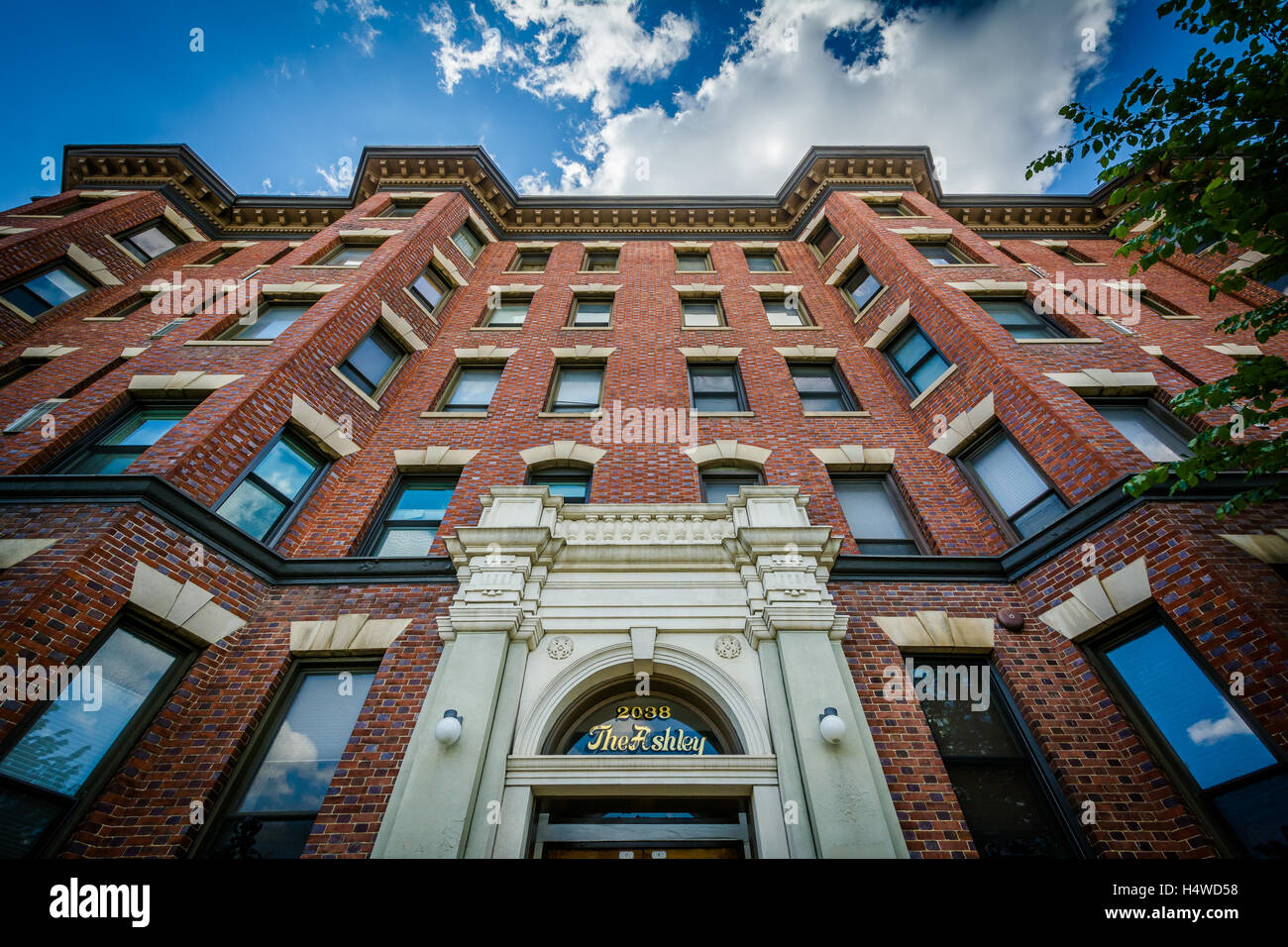 Brick building in Adams Washington, DC Stock Photo Alamy