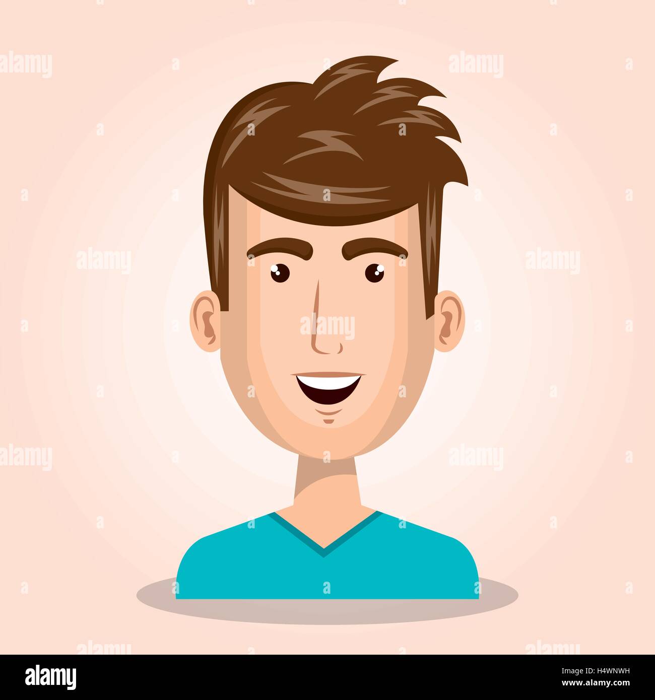 young man avatar isolated icon Stock Vector Image & Art - Alamy