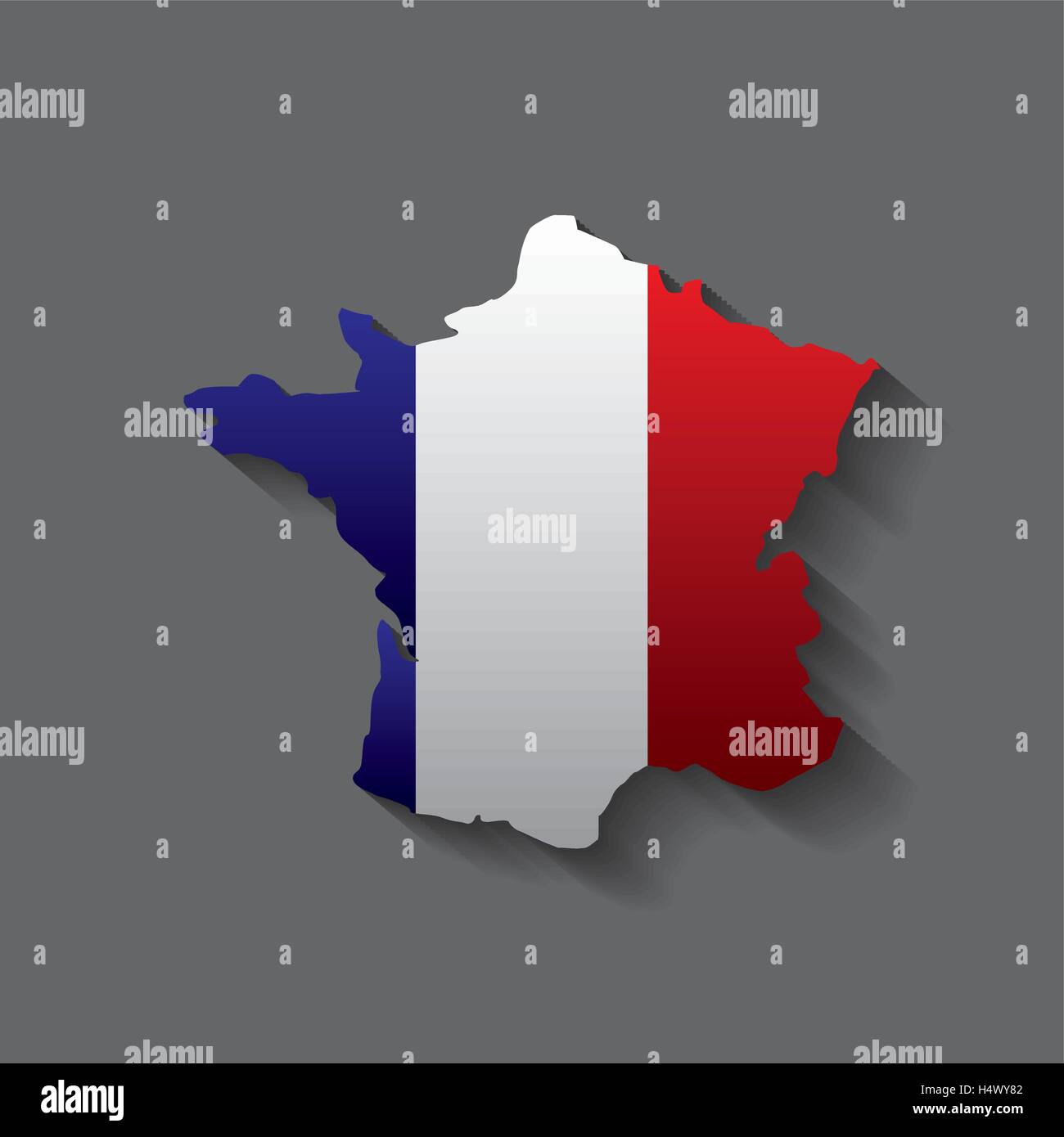 france map geography icon Stock Vector Image & Art Alamy