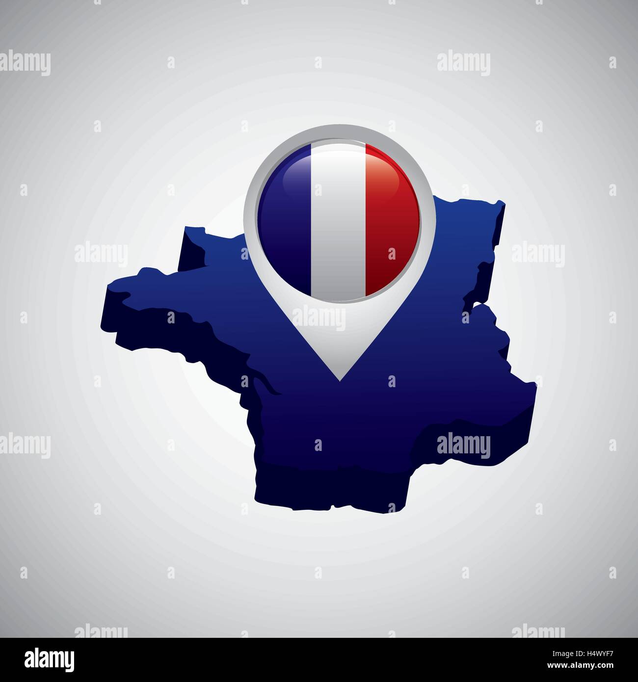 france map geography icon Stock Vector Image & Art - Alamy