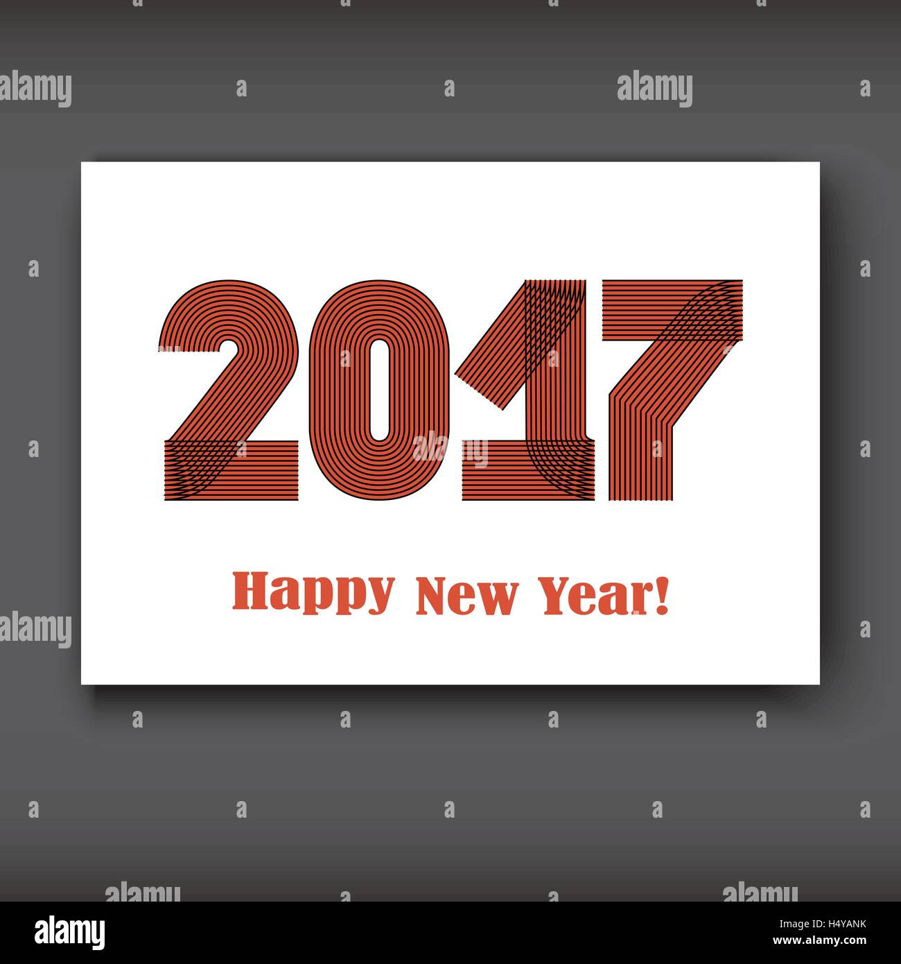 2017 numbers Stock Vector Images - Alamy