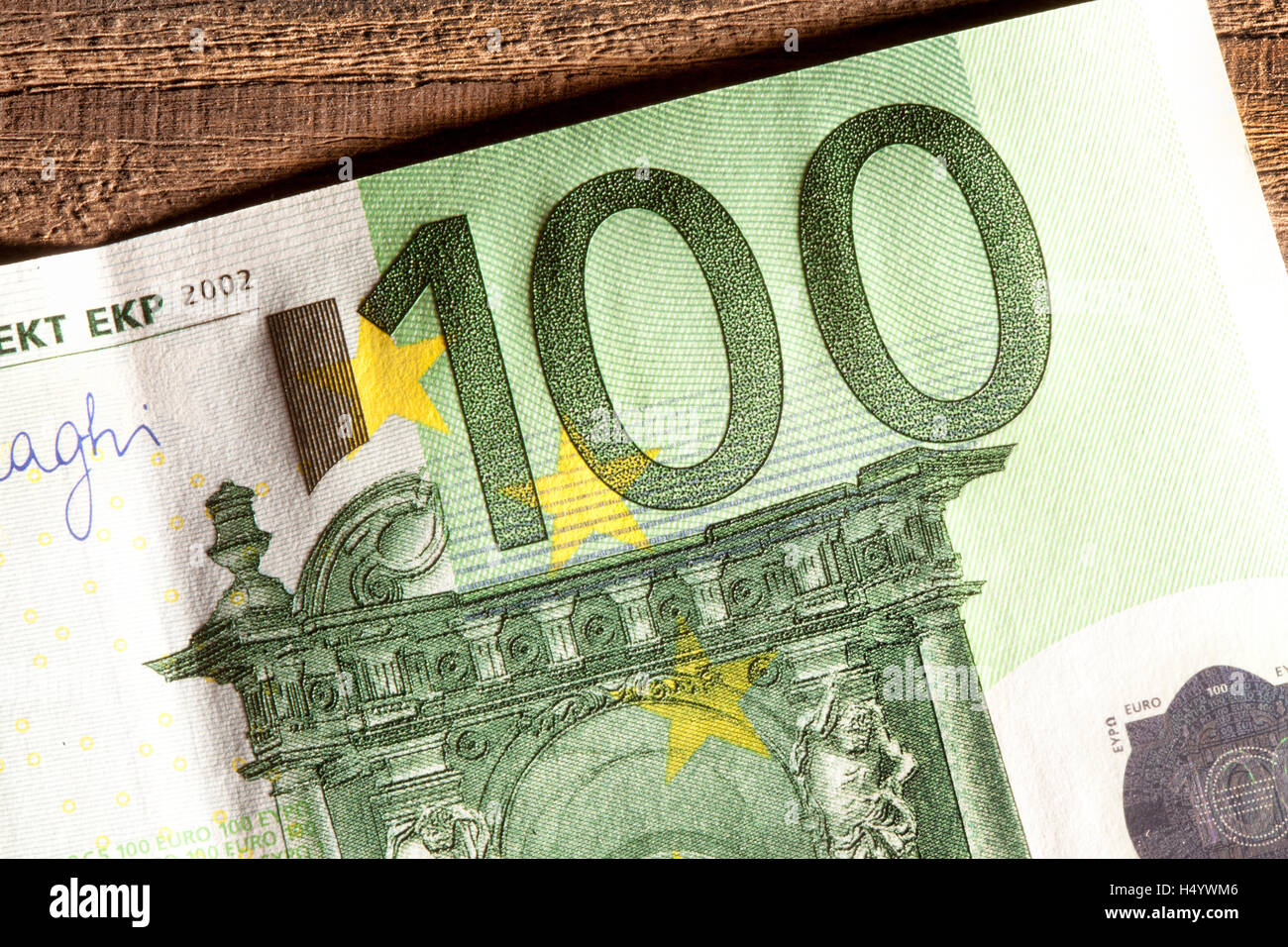 Close up macro detail of euro money banknotes Stock Photo - Alamy