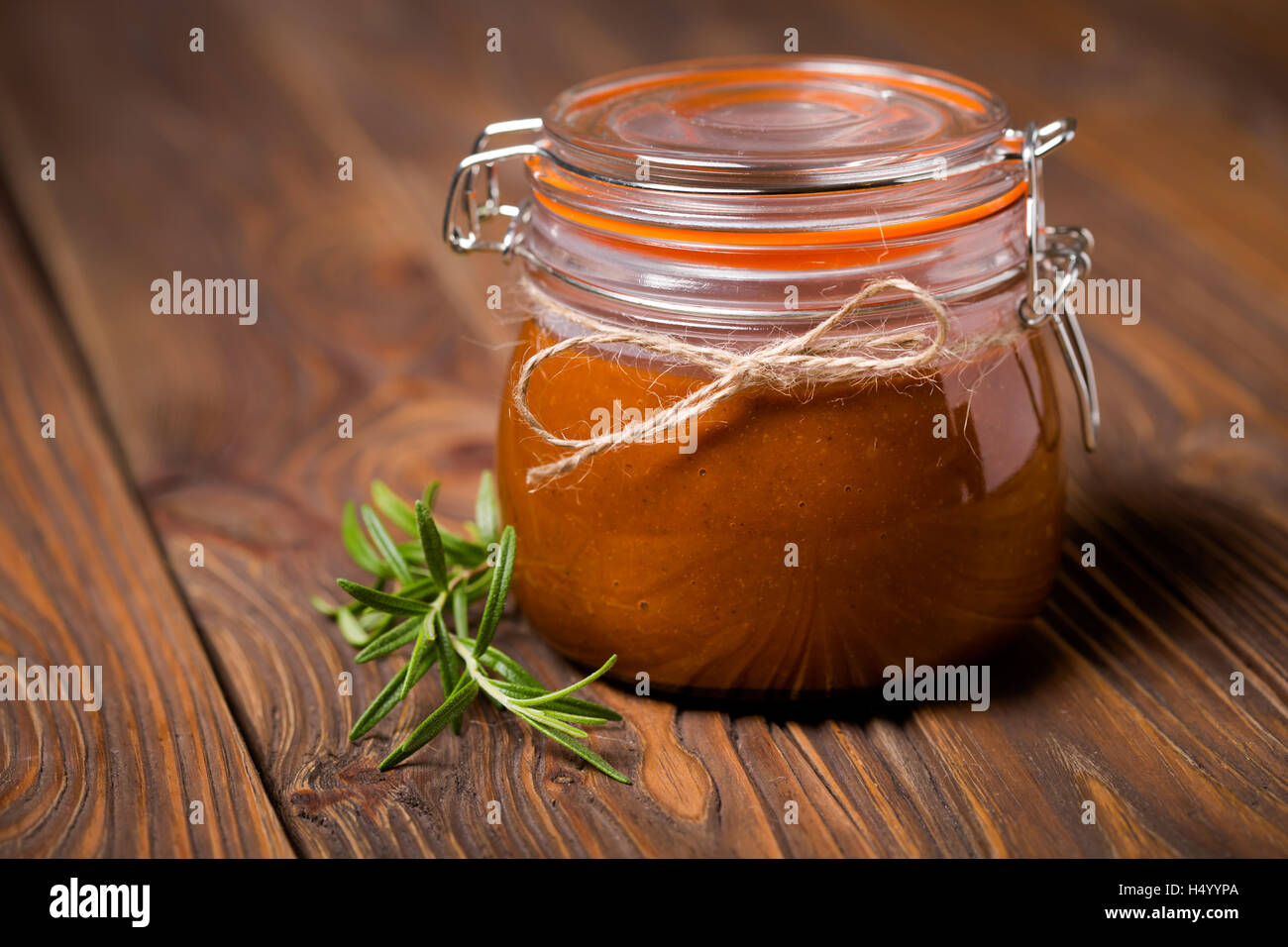 Natural homemade diy bbq sauce Stock Photo Alamy