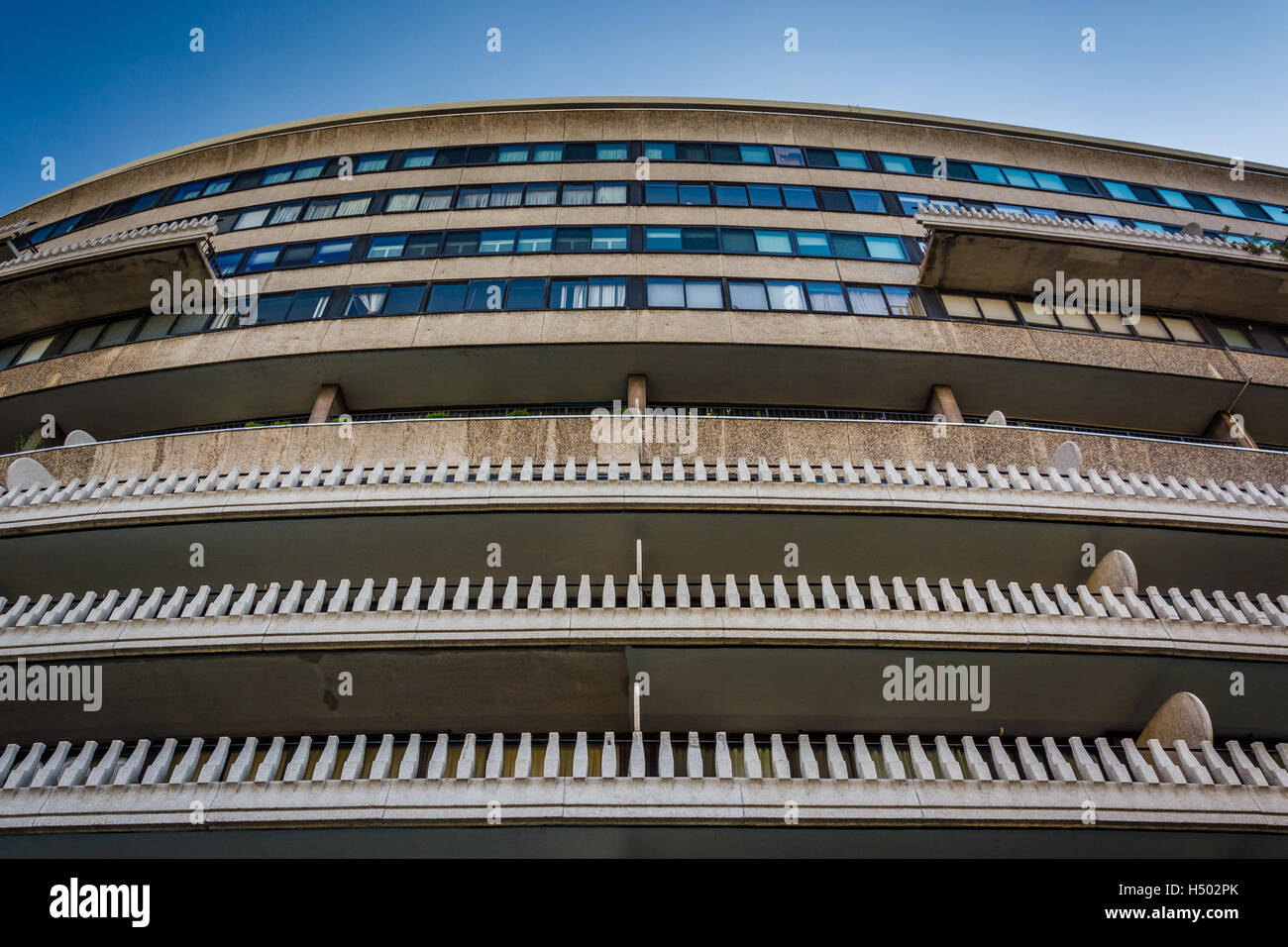 The Watergate Hotel in Washington, DC. Stock Photo