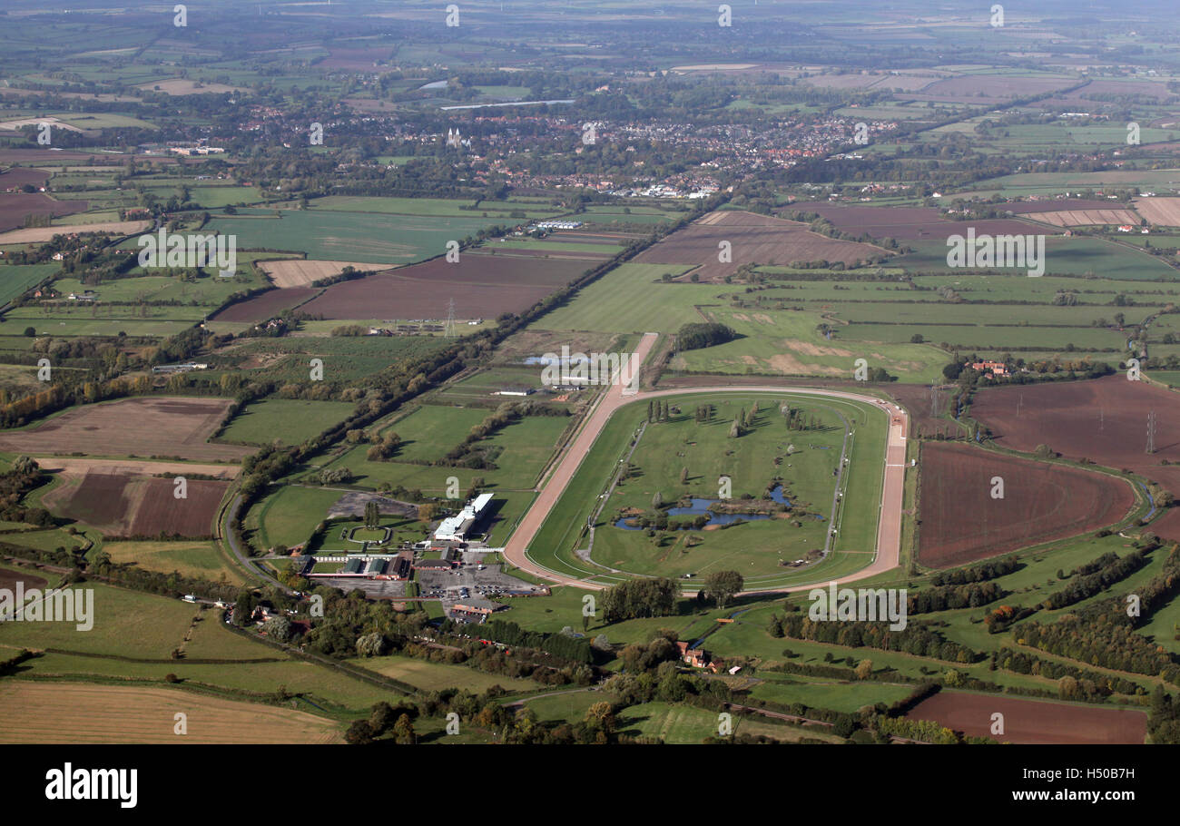 Horse racing southwell racecourse hires stock photography and images