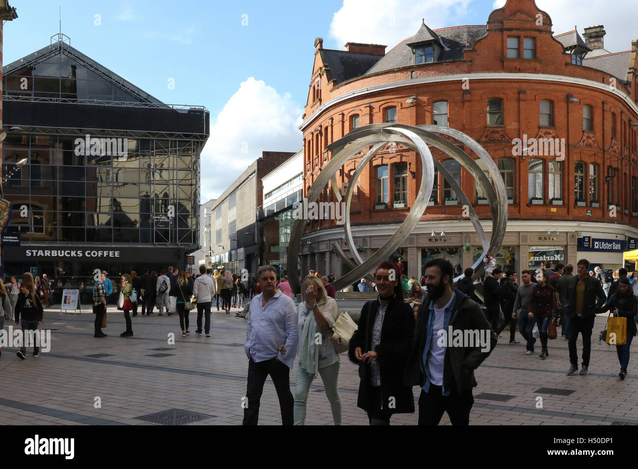 Shopping belfast city centre hi-res stock photography and images - Alamy