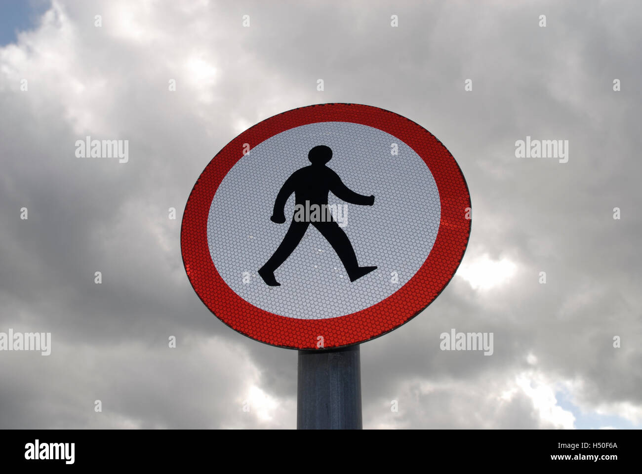 Pedestrian crossing sign isolated hi-res stock photography and images -  Alamy