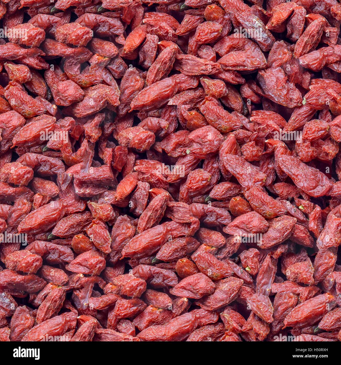 Background of dried goji berries Stock Photo Alamy