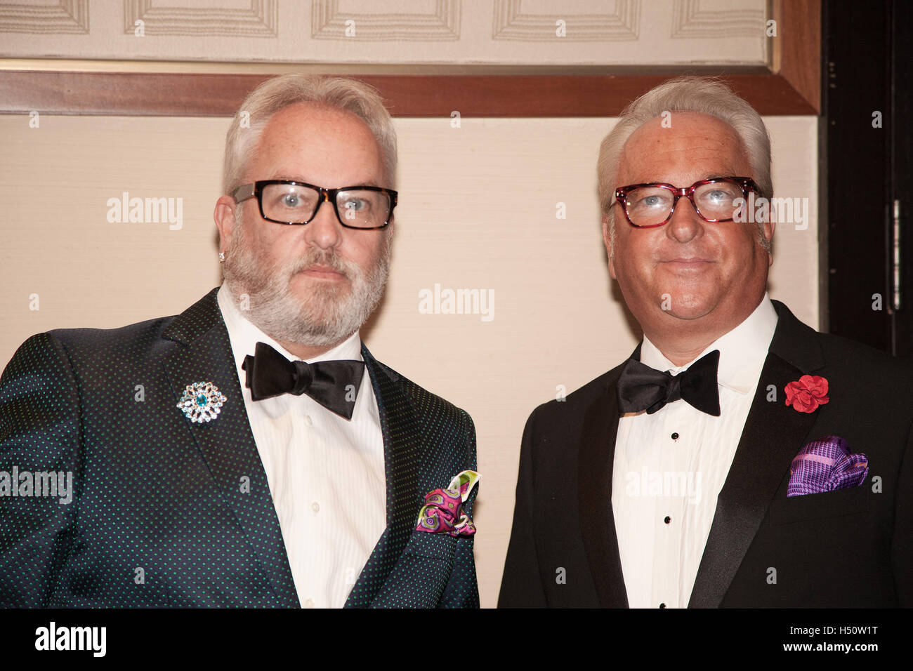 Brothers Mark and Matt Harris of Storage Wars, pose on the Red Carpet
