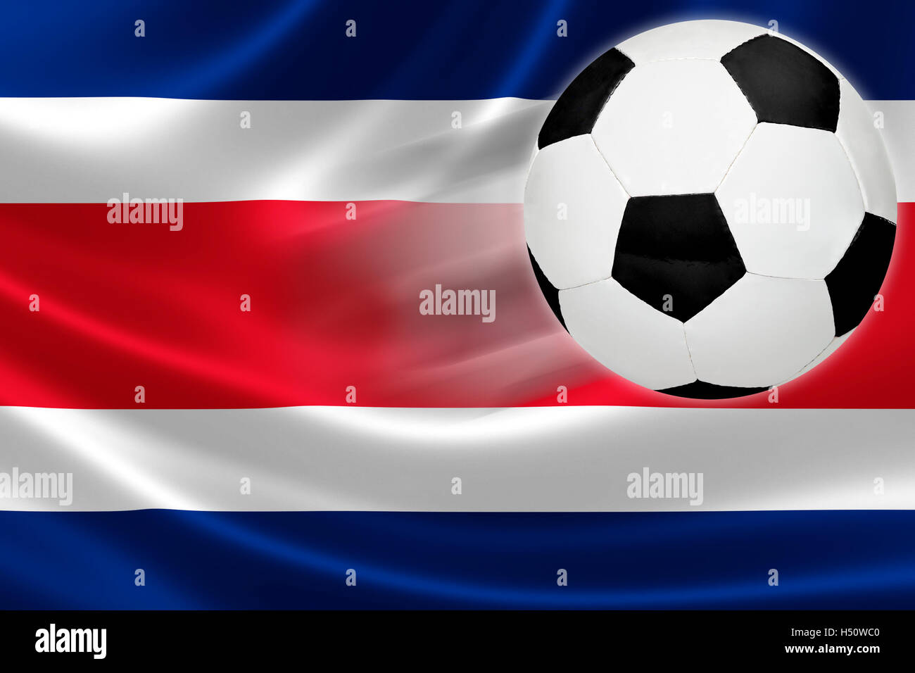 Flag football costa rica flag hires stock photography and images Alamy