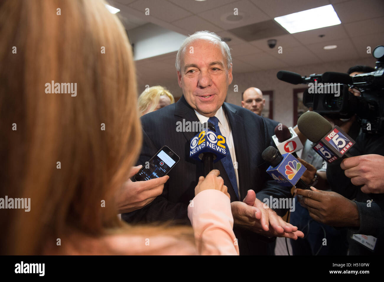 Newark, NJ, USA. 13th Oct, 2016. STEVE SANTORO, named Executive