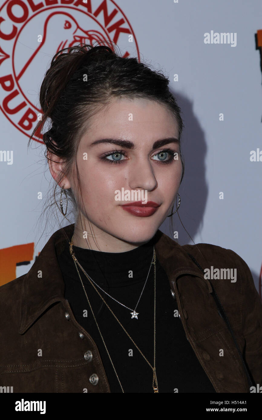 Hollywood, Ca. 18th Oct, 2016. Frances Bean Cobain attends the launch party for Cassandra Peterson's new book 'Elvira, Mistress Of The Dark' at the Hollywood Roosevelt Hotel on October 18, 2016 in Hollywood, California. ( Credit:  Parisa Afsahi/Media Punch)./Alamy Live News Stock Photo