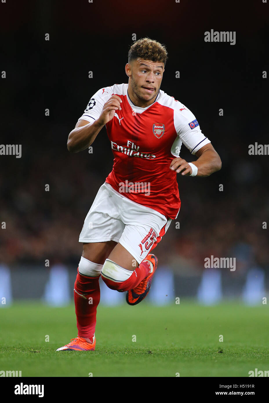 Emirates Stadium, London, UK. 19th Oct, 2016. UEFA Champions League