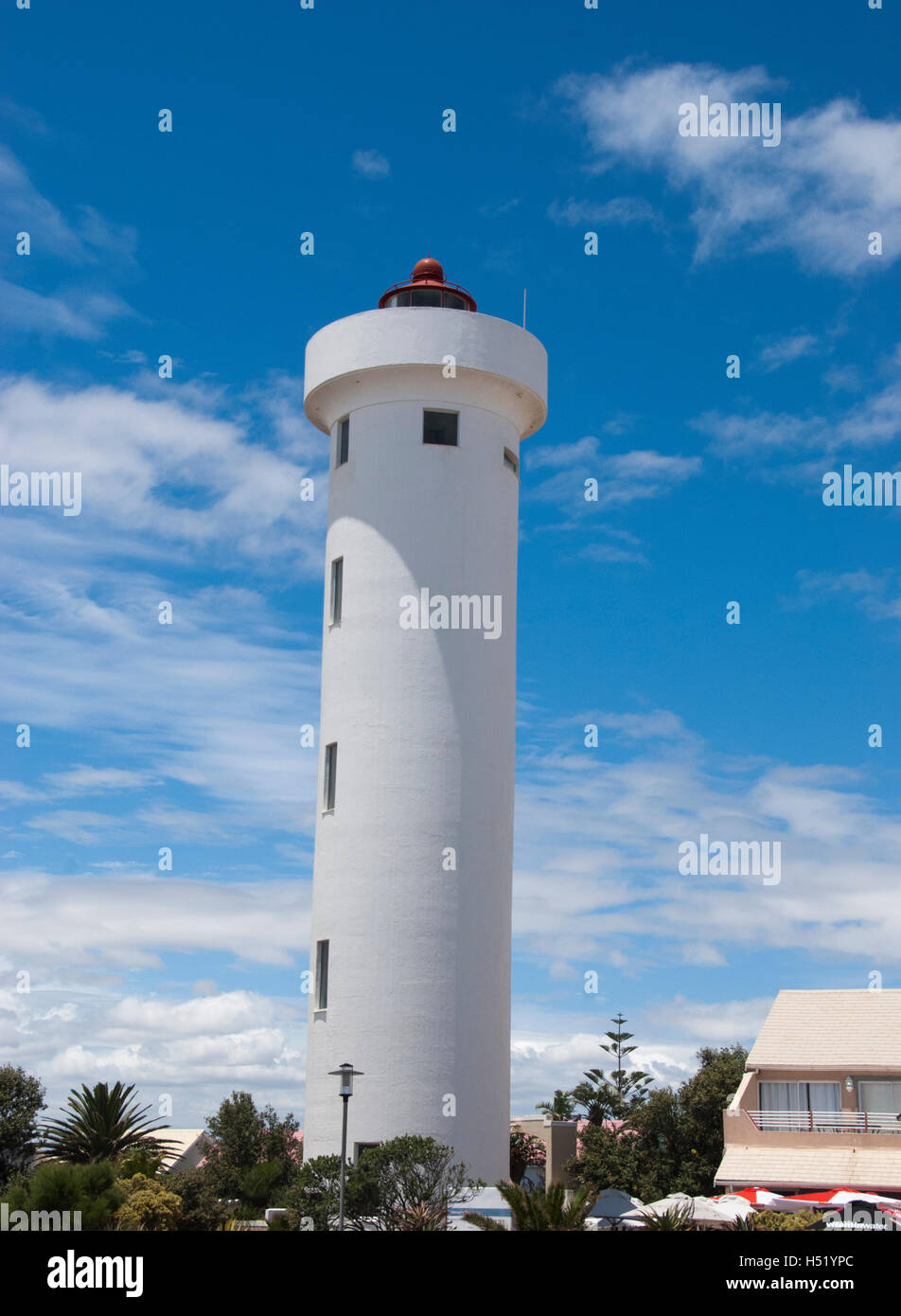 Milnerton Lighthouse, Cape Town, South Africa Stock Photo