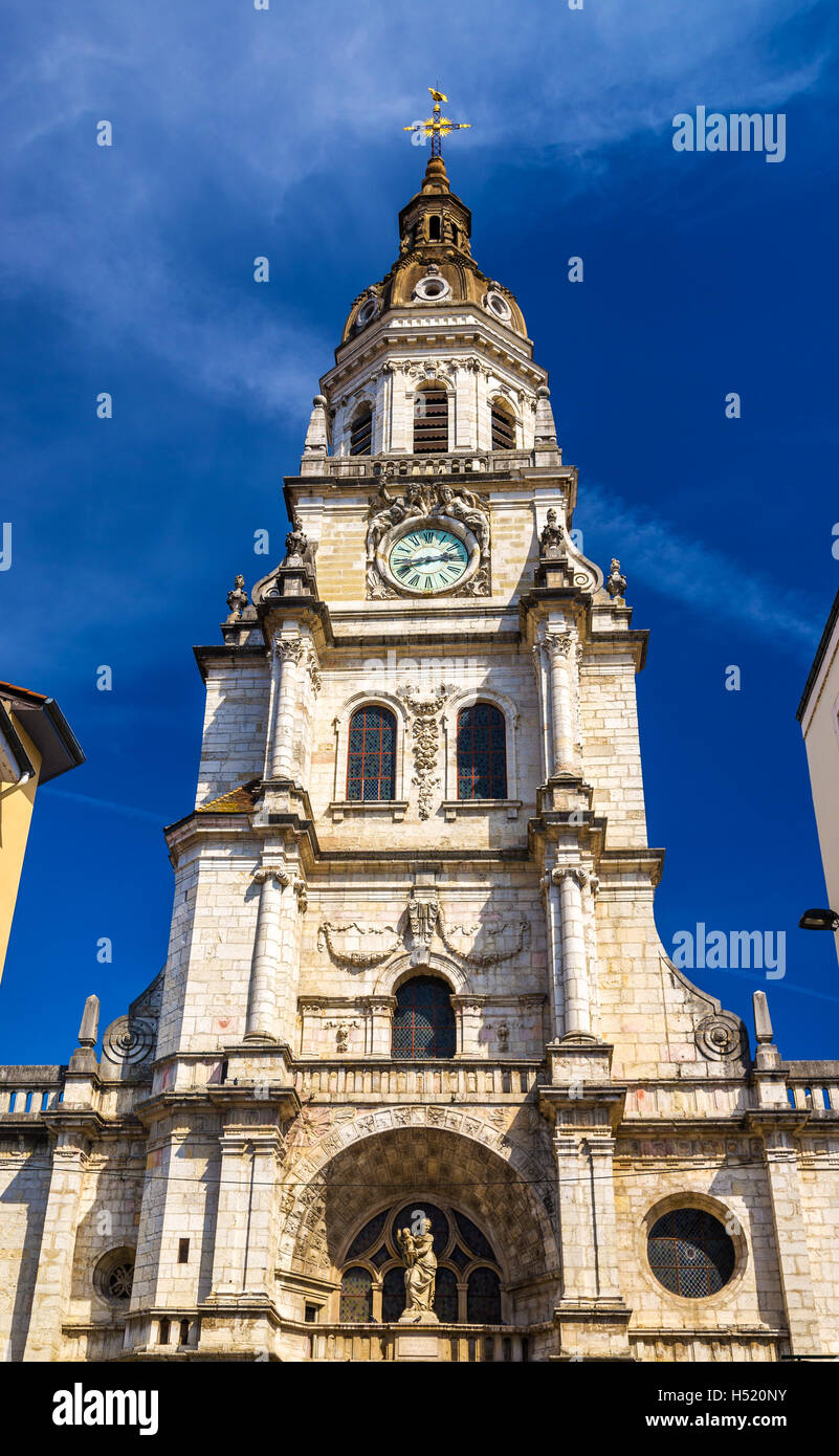 Church NotreDame de l'Annonciation in BourgenBresse, France Stock Photo Alamy