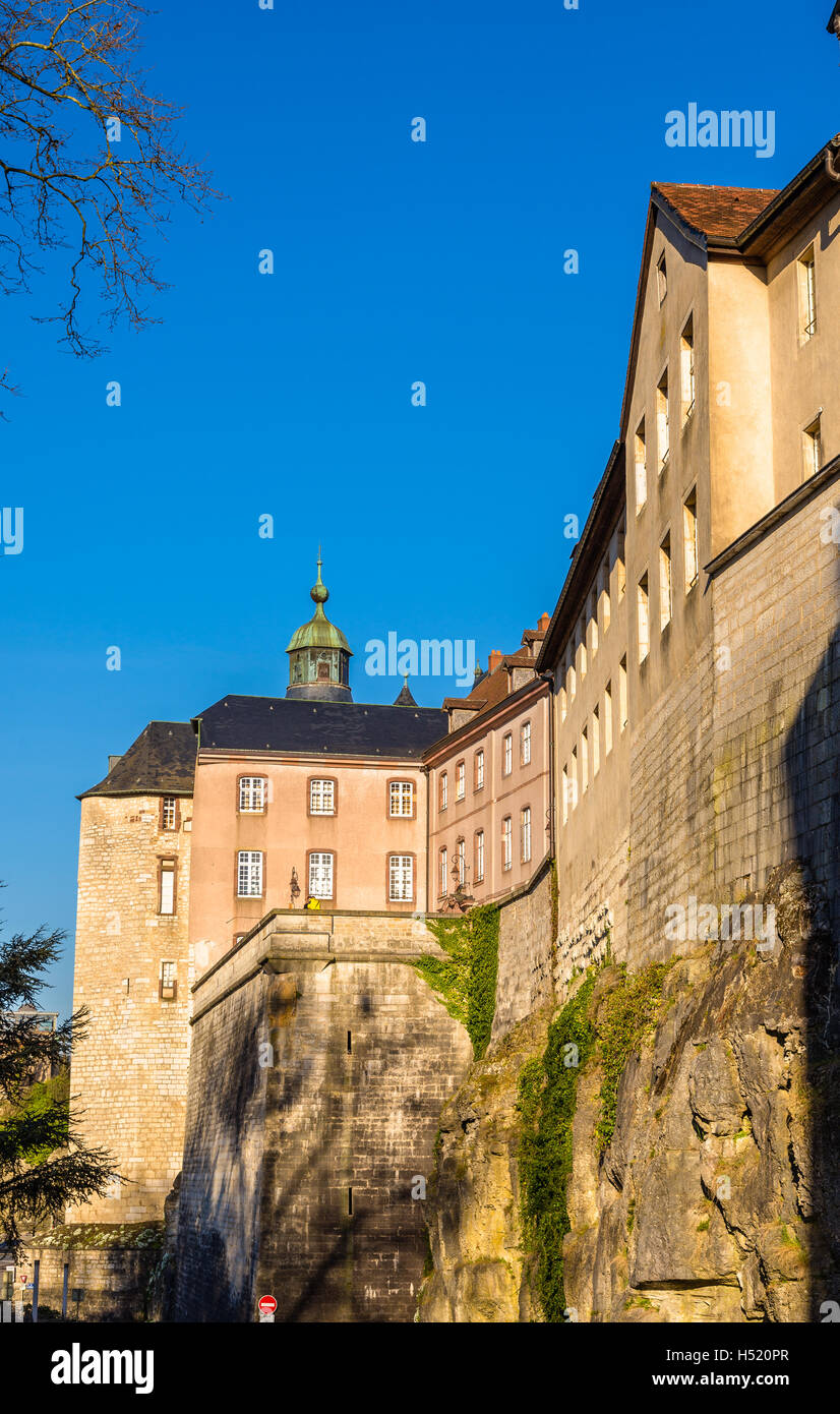View of the Castle of Montbeliard - France Stock Photo