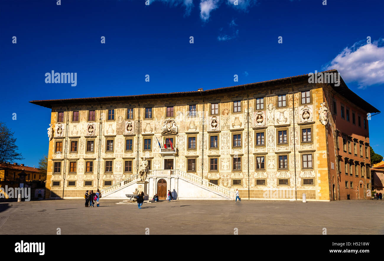 Scuola Normale Superiore in Pisa - Italy Stock Photo
