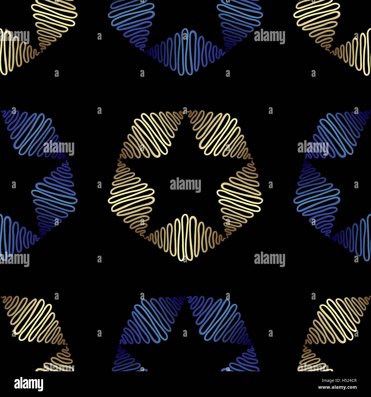 Abstract hand drawn pattern. Vector seamless background Stock Vector ...