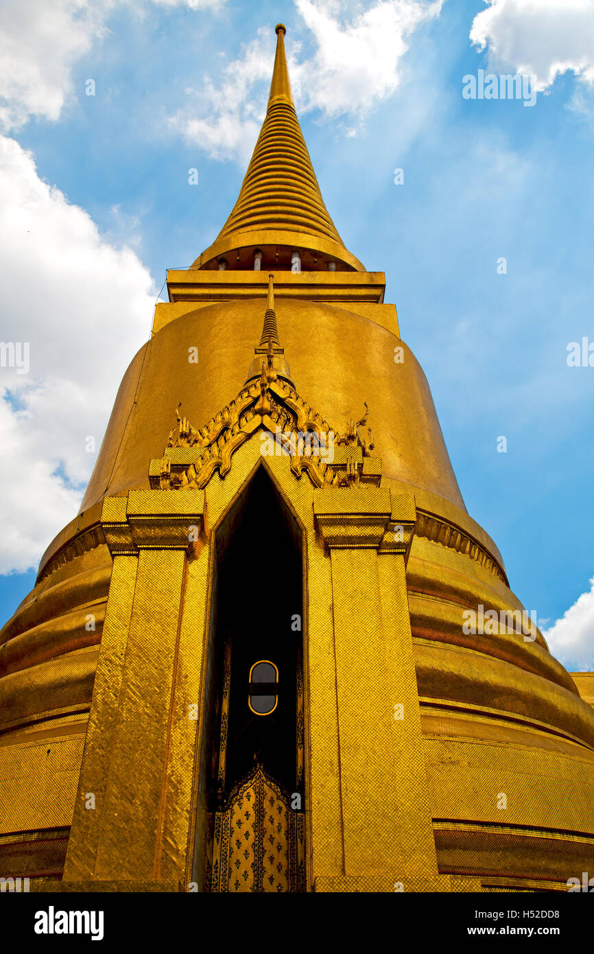 bangkok in temple thailand abstract cross colors roof wat asia sky and ...