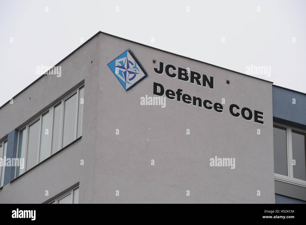 Centre for protection against weapons of mass destruction, JCBRN Defence COE Stock Photo
