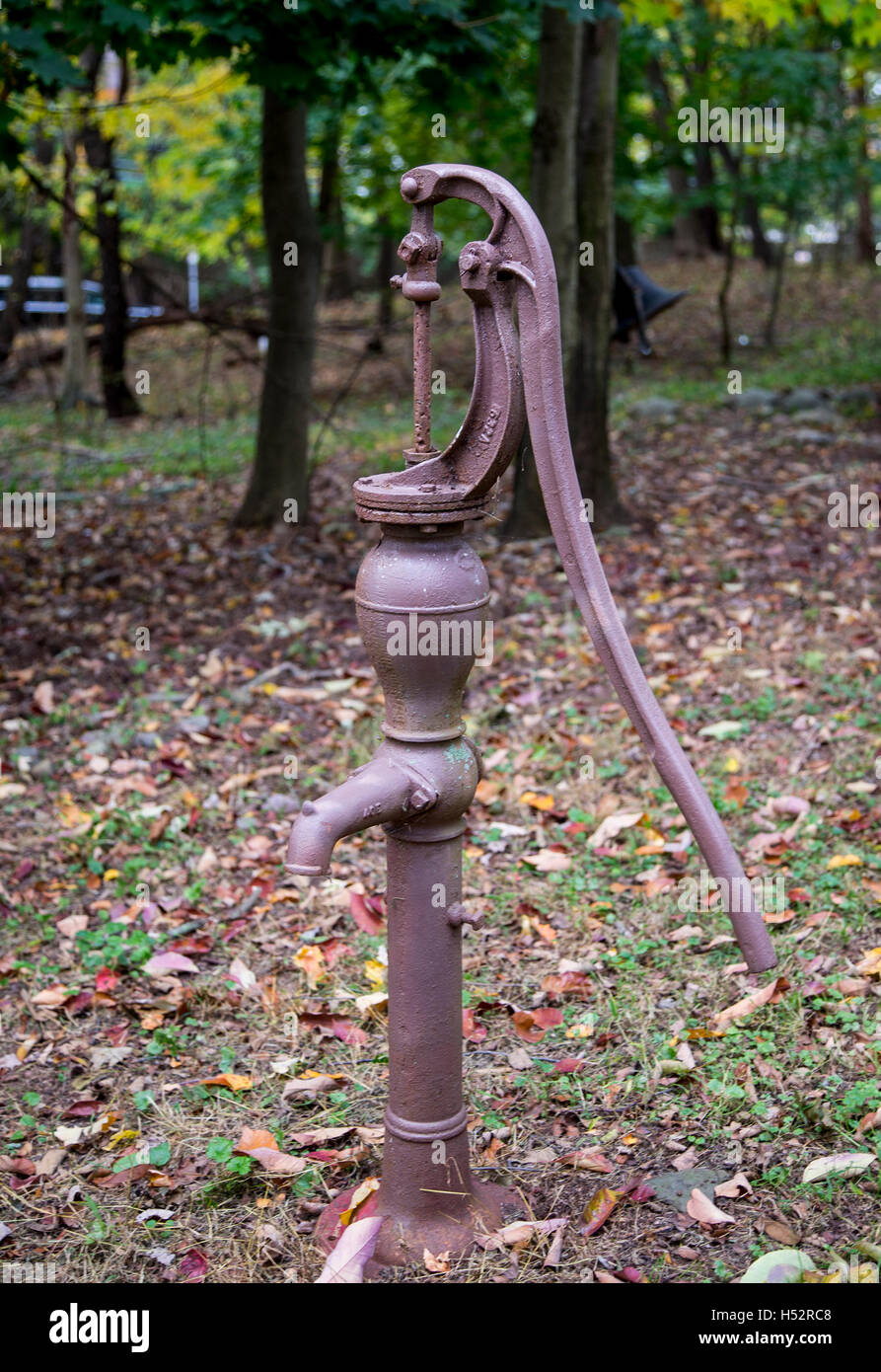 A century water pump Stock Photo Alamy