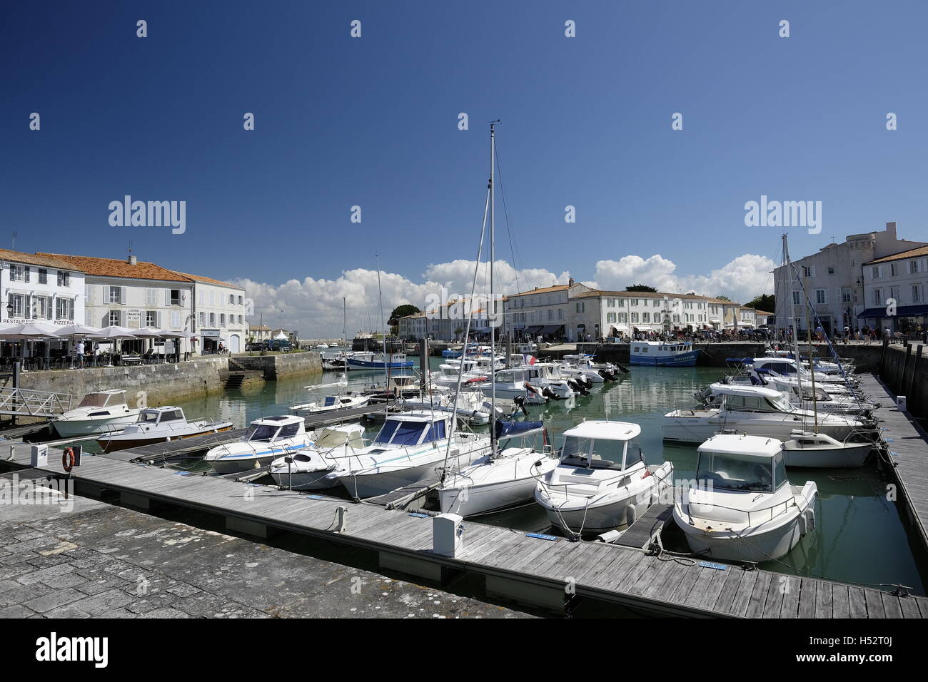 St Martin de Re, Ile de Re, France, Stock Photo