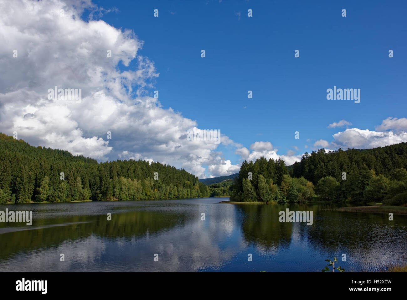 Sösestausee in Harz,Germany. Stock Photo