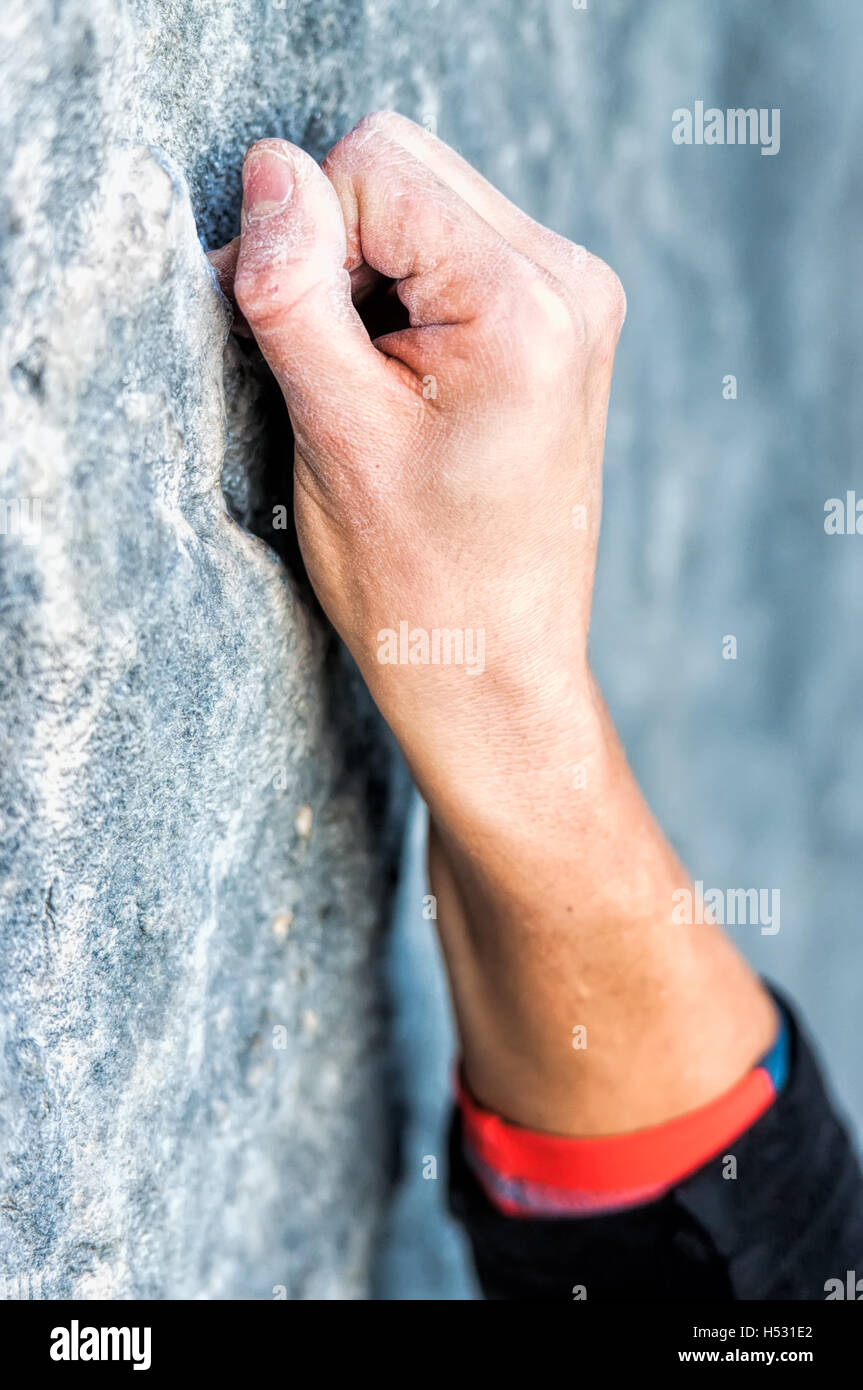 Free climbing and hands hi-res stock photography and images - Alamy