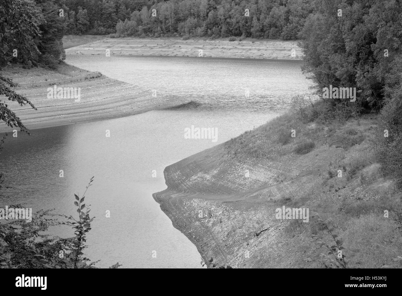 Sösestausee in Harz,Germany. Stock Photo