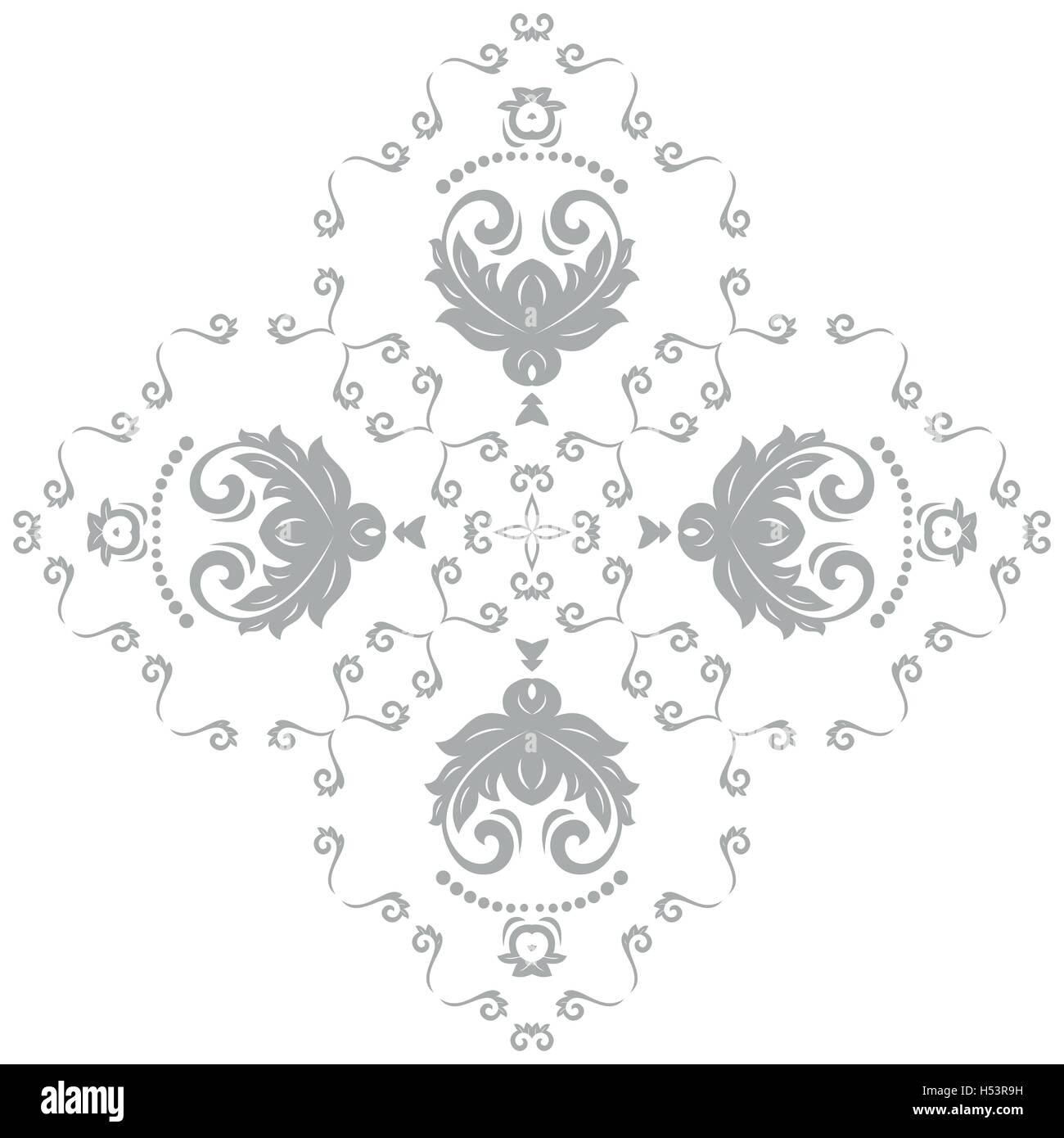 Elegant Vector Ornament in Classic Style Stock Vector Image & Art - Alamy