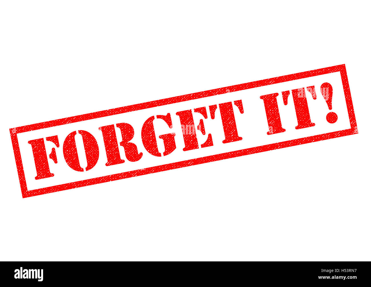 Dont forget Cut Out Stock Images & Pictures - Alamy
