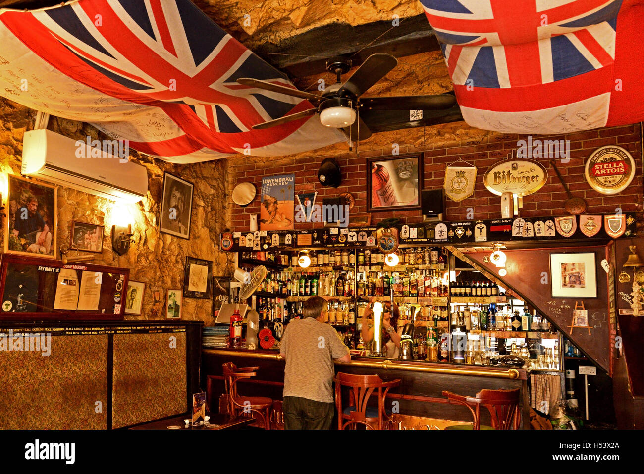 The Pub - Valletta Stock Photo