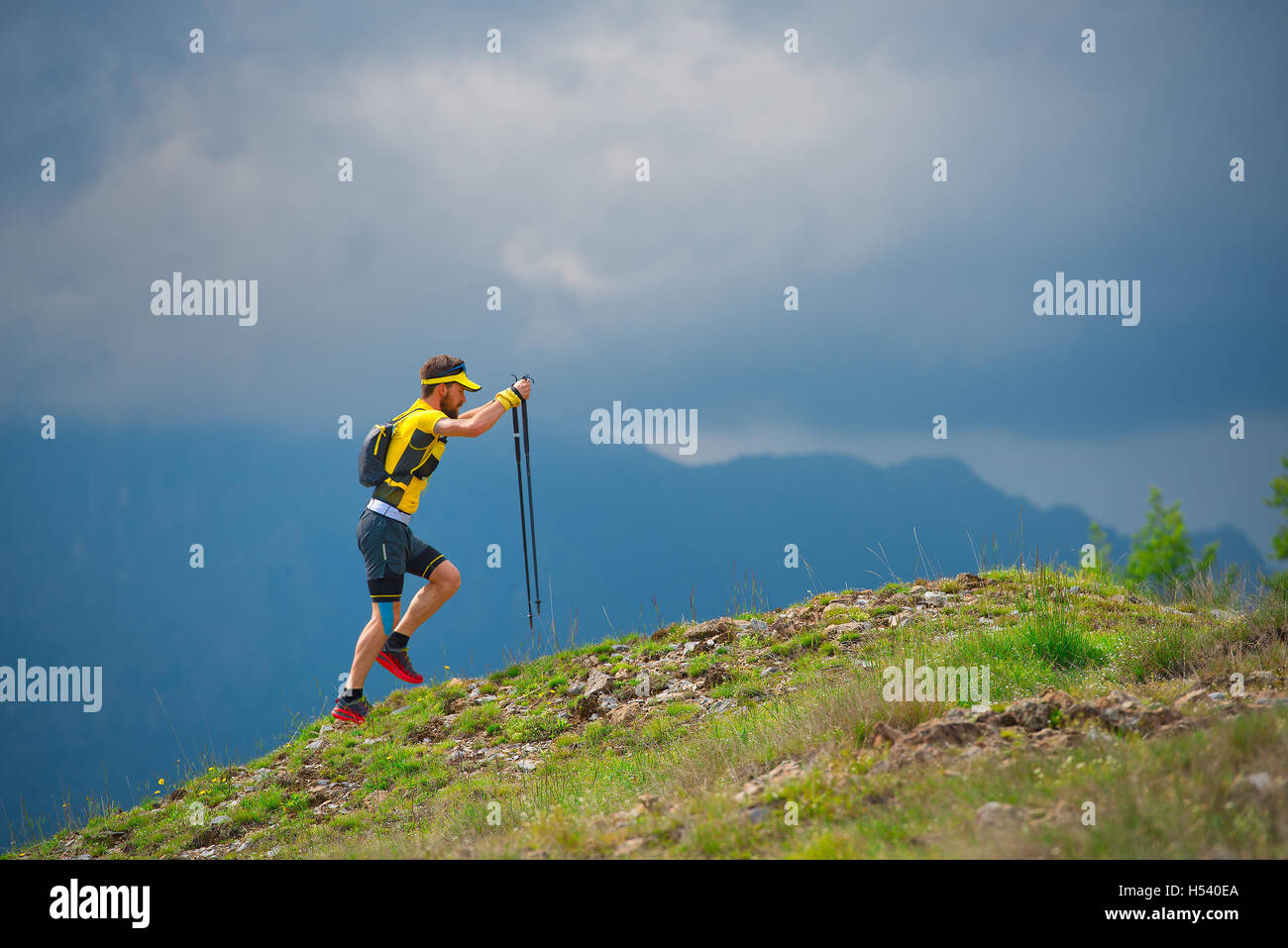 Walking poles hi-res stock photography and images - Alamy