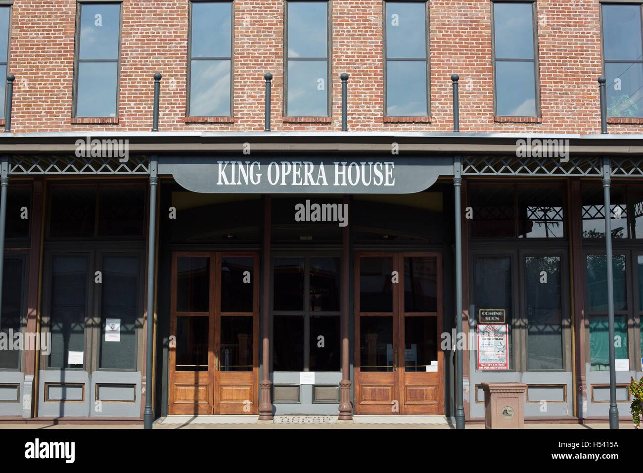 The historic King Opera House building in Van Buren, Arkansas, USA