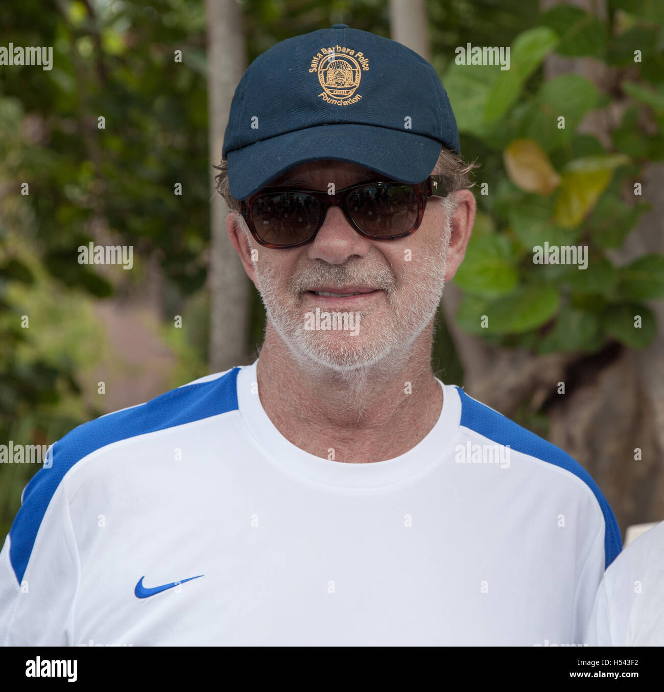Alan Thicke posing for photos on November 20, 2015 at the Chris Evert Pro-Am Celebrity Tennis Classic at the Boca Raton Resort & Club in Boca Raton, Florida Stock Photo