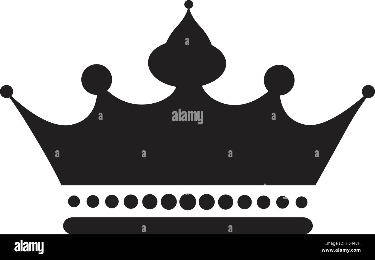 Black Crown Icon Design Stock Vector Image & Art - Alamy