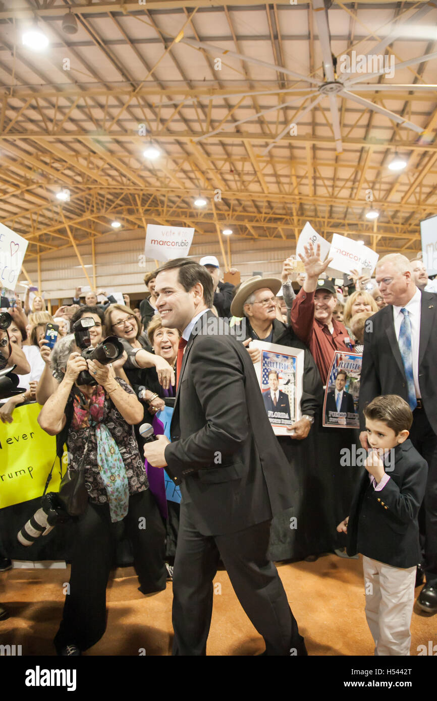 Marco rubio rally hi-res stock photography and images - Alamy