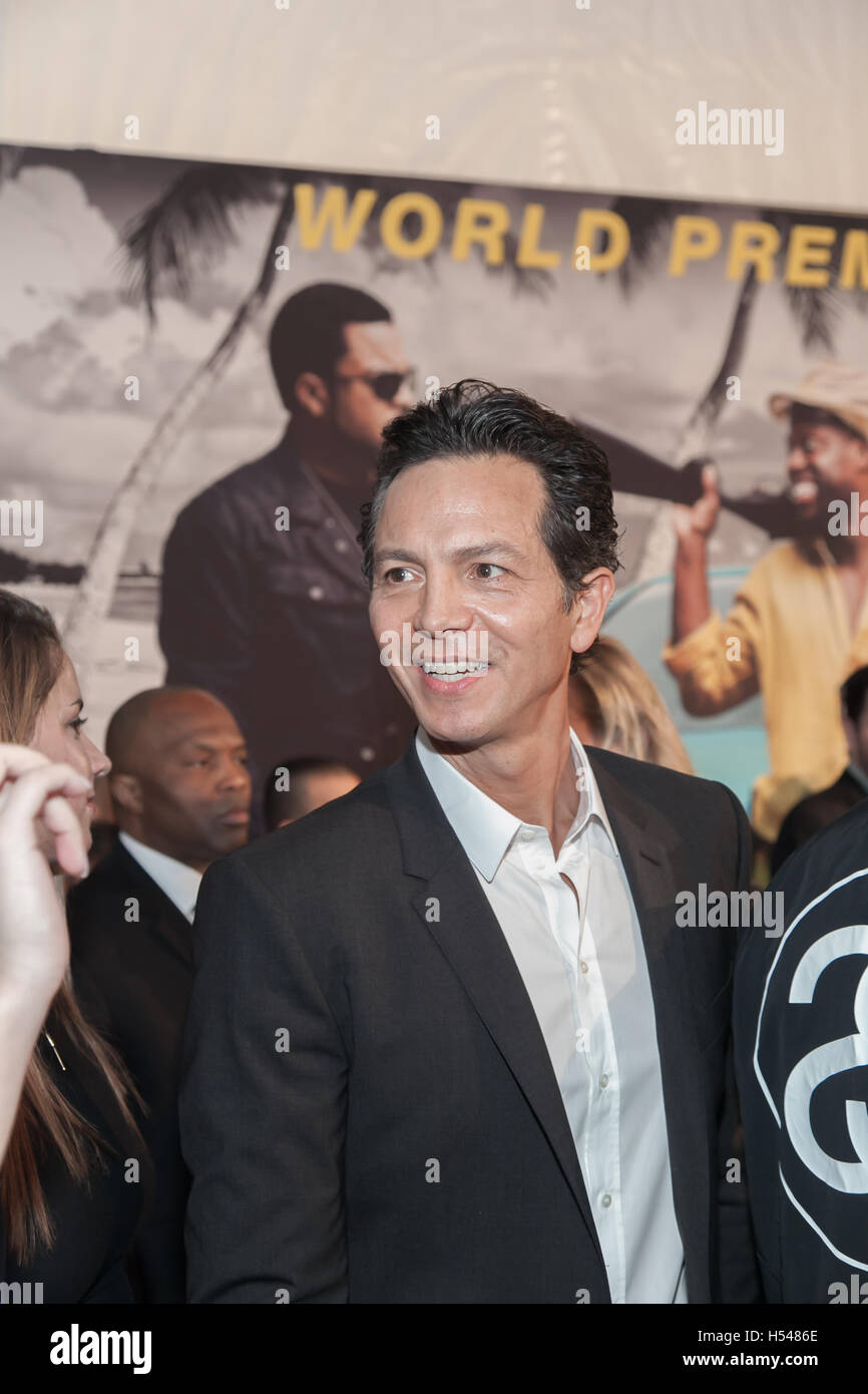 Benjamin Bratt arriving on the Red Carpet of Ride Along 2 World Premier