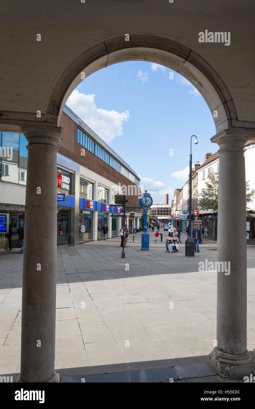 Eden Walk from The Guildhall, High Wycombe, Buckinghamshire, England, United Kingdom Stock Photo