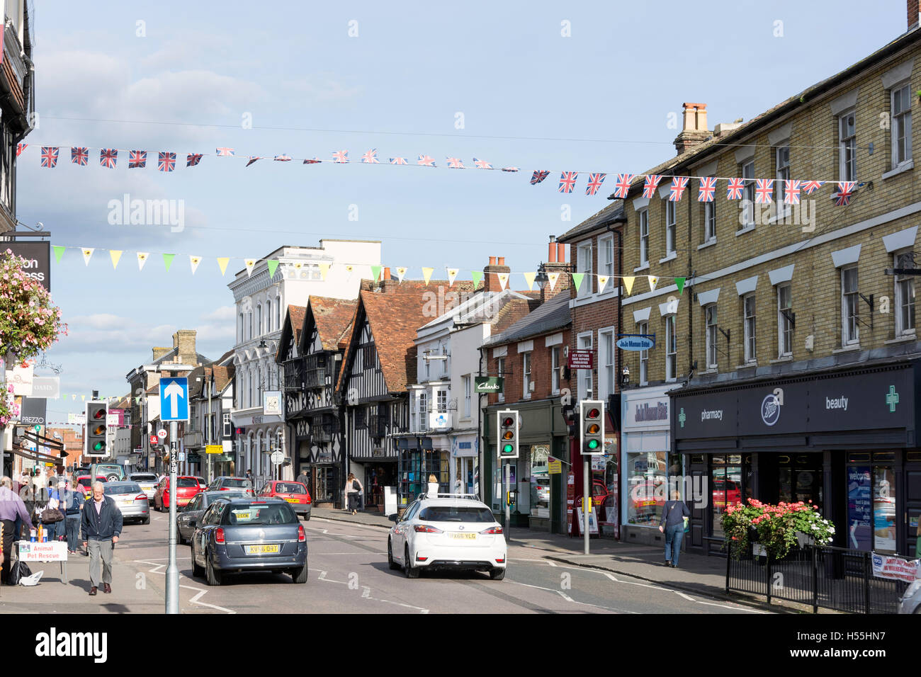 Farnham surrey high street hires stock photography and images Alamy