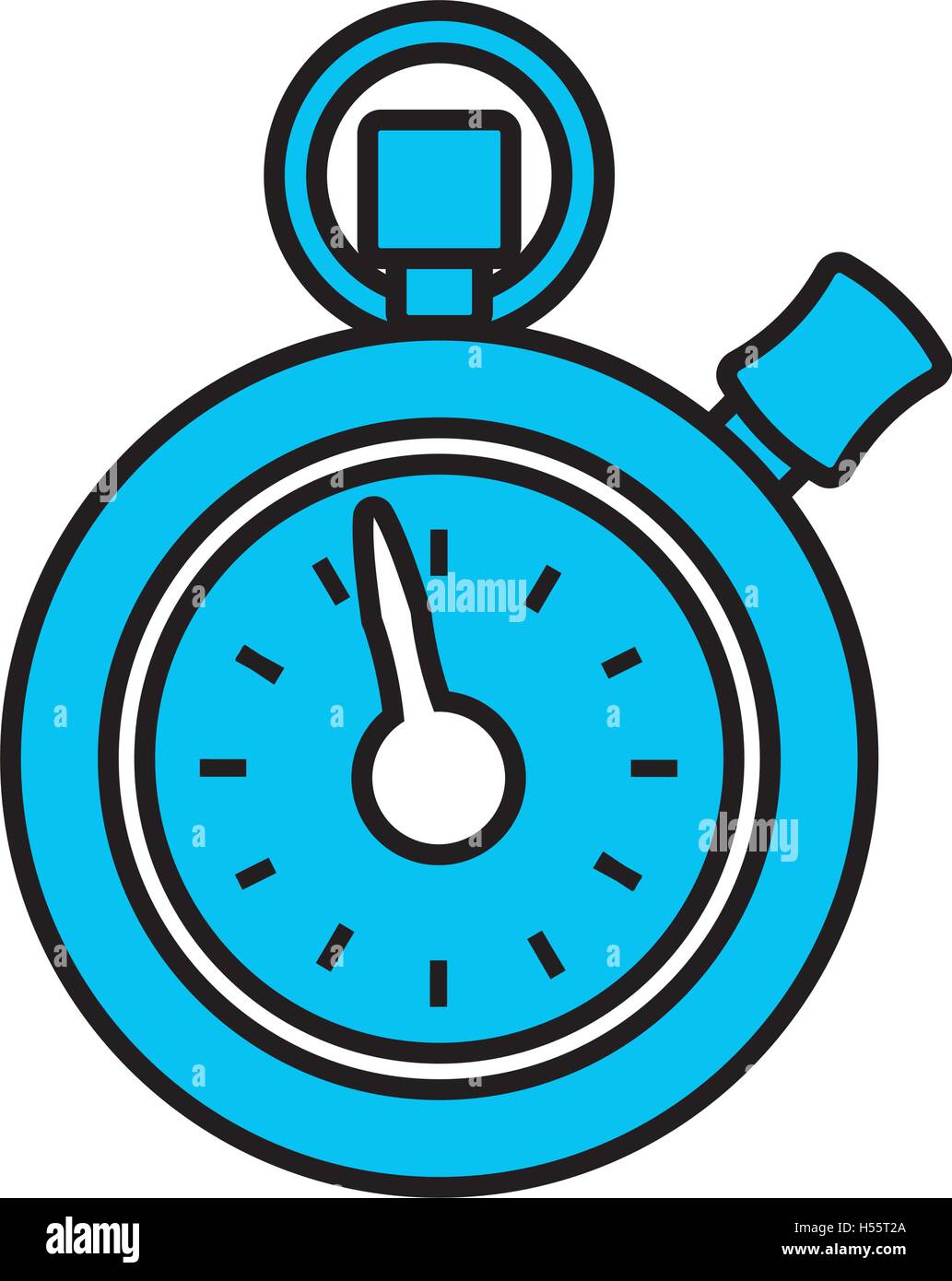 chronometer counter isolated icon Stock Vector Image & Art - Alamy