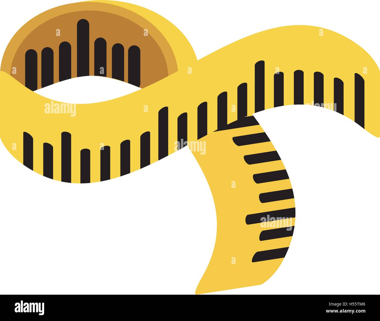tape measure isolated icon Stock Vector Image & Art - Alamy