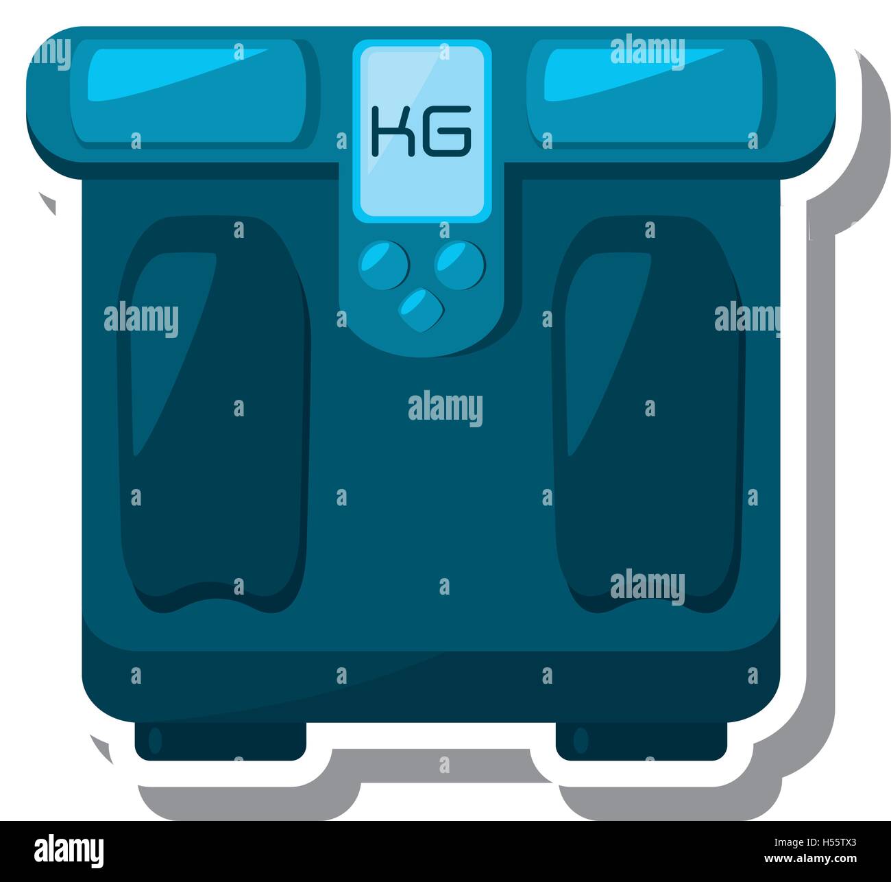 scale balance gym equipment icon Stock Vector Image & Art - Alamy