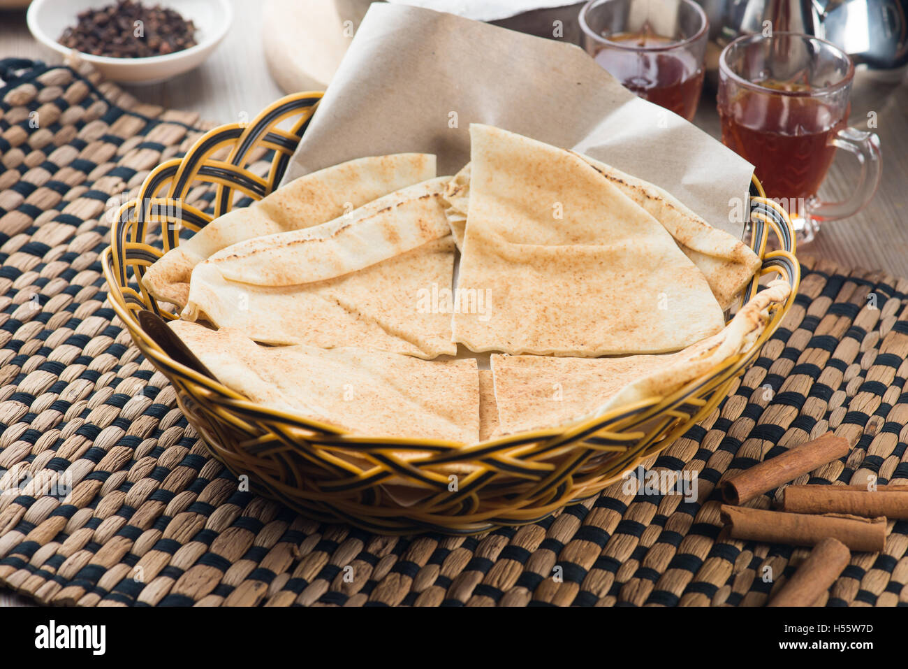 arabic bread Stock Photo Alamy