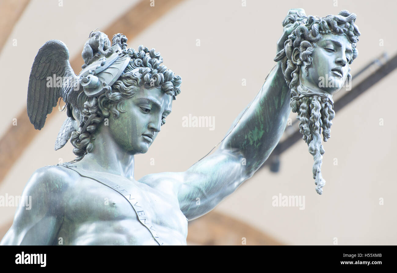 Perseus By Benvenuto Cellini - Florence, Italy Stock Photo - Alamy