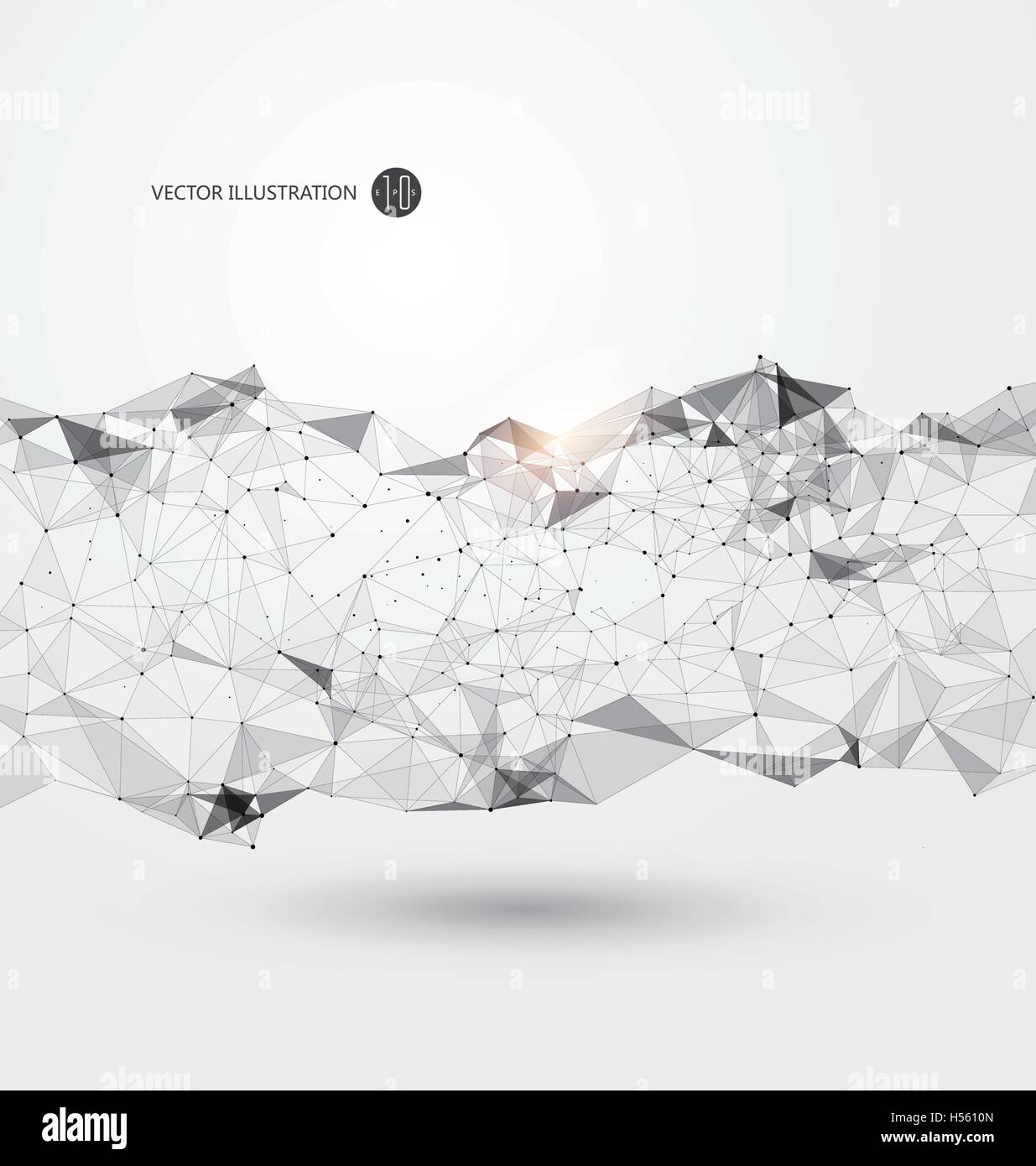Digital connection background Stock Vector Images - Alamy