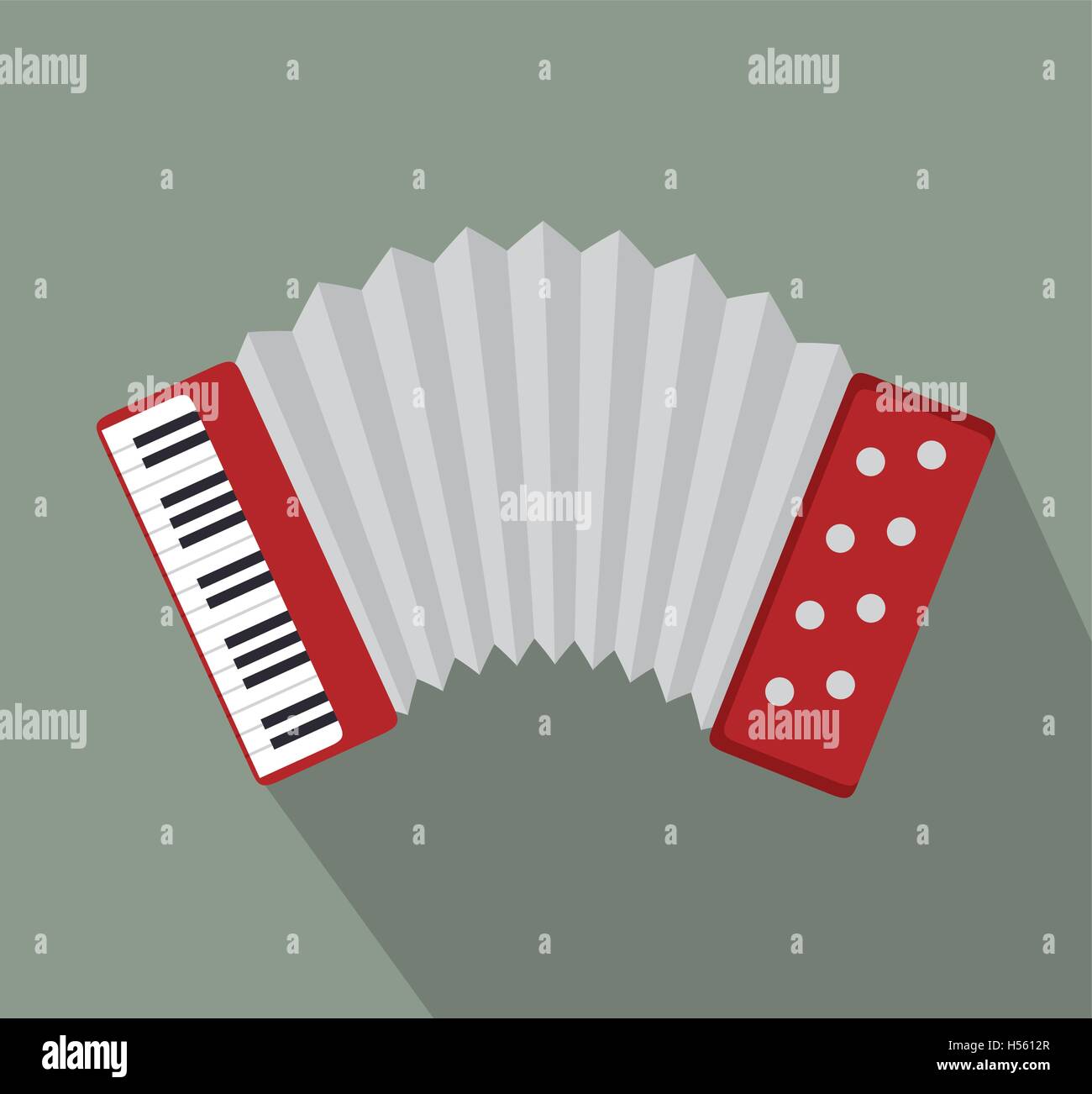 accordion music instrument design Stock Vector Image & Art Alamy