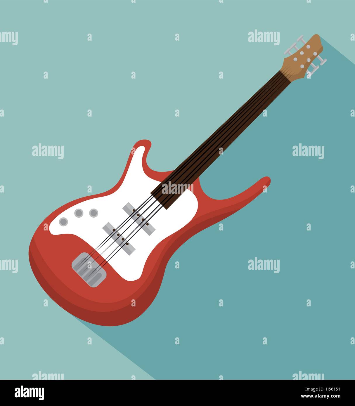 electric guitar acoustic instrument icon Stock Vector Image & Art - Alamy